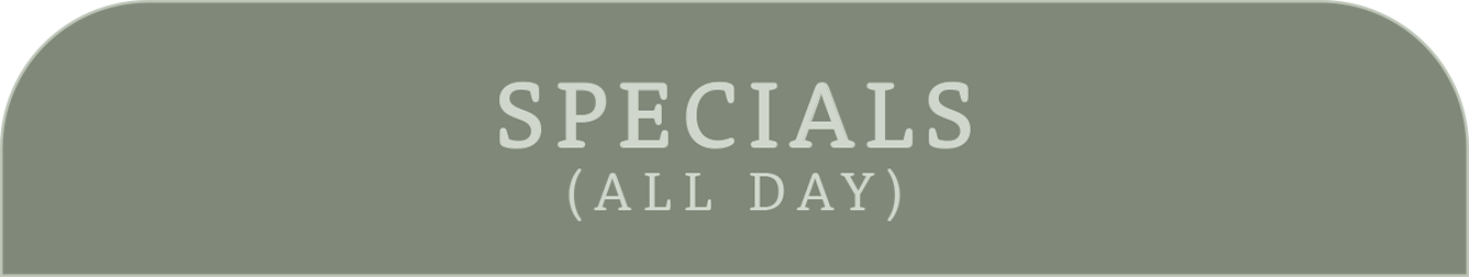 Cafe Portico Specials
