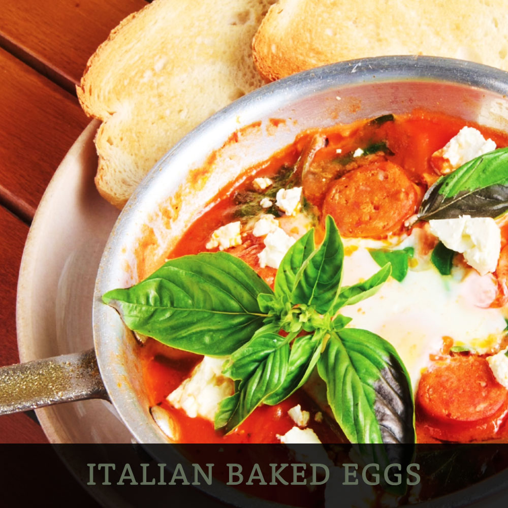 ITALIAN BAKED EGGS